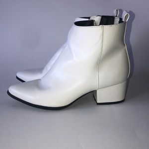 A New Day White Booties
